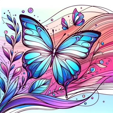 Explique pourquoi les papillons ont des couleurs vives sur leurs ailes ?