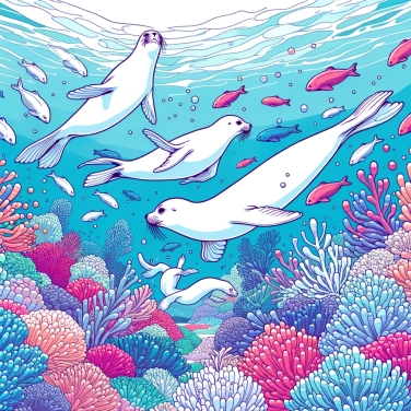 Explique pourquoi les phoques sont-ils si agiles sous l'eau ?