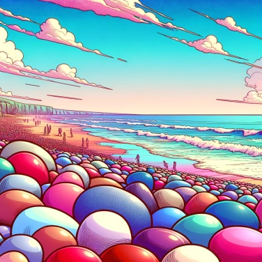 Explique pourquoi les pierres de certaines plages sont rondes ?