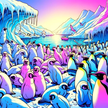 Explique pourquoi les pingouins n'ont pas peur du froid intense?