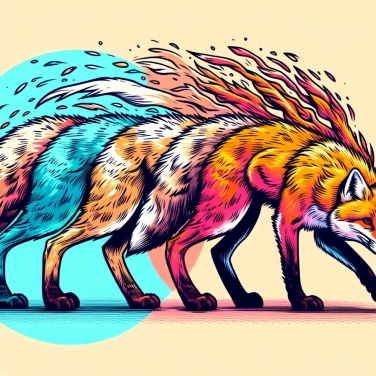 Explique pourquoi les renards changent-ils de couleur de pelage selon les saisons ?