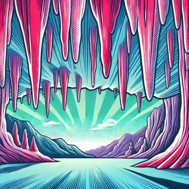 Explique pourquoi les stalactites ne tombent pas des plafonds des grottes ?