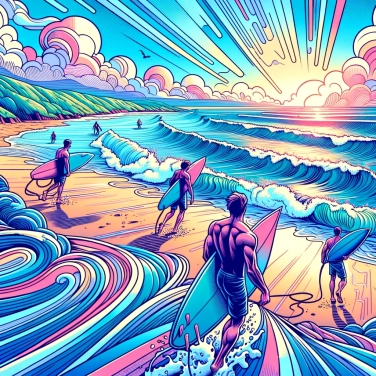 Explique pourquoi les surfeurs recherchent les beach breaks pour leurs sessions de surf ?