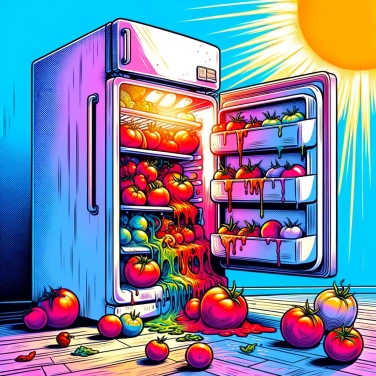 Explique pourquoi les tomates flétrissent-elles au réfrigérateur ?