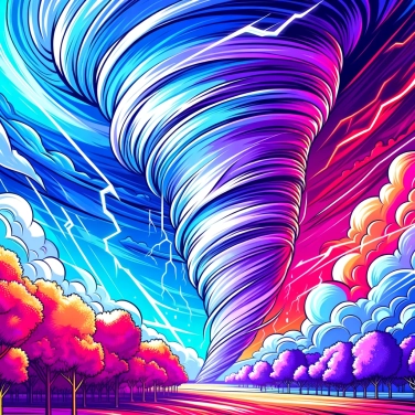 Explique pourquoi les tornades se forment souvent après de fortes chaleurs ?