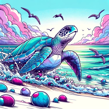 Explique pourquoi les tortues marines retournent pondre sur la même plage chaque année ?