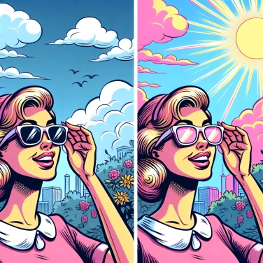Explique pourquoi on plisse les yeux en plein soleil pour mieux voir ?