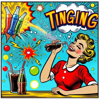 Explique pourquoi on ressent parfois un picotement quand on boit un soda ?