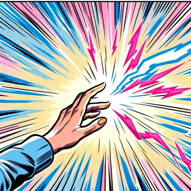 Explique pourquoi on ressent parfois une décharge électrique en touchant un objet ?