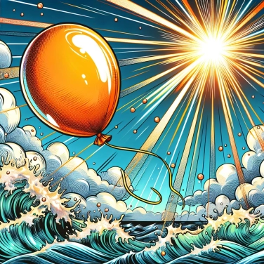 Explique pourquoi un ballon gonflé peut exploser s'il reste en plein soleil ?
