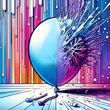 Explique pourquoi un ballon se dégonfle-t-il plus rapidement par temps froid ?
