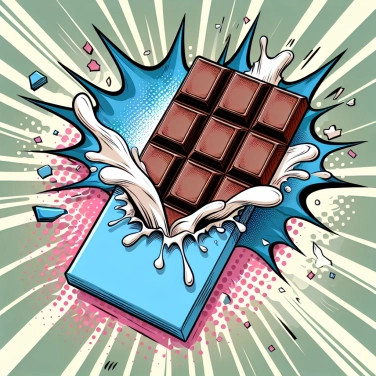 Explique pourquoi un chocolat mal conservé blanchit en surface ?